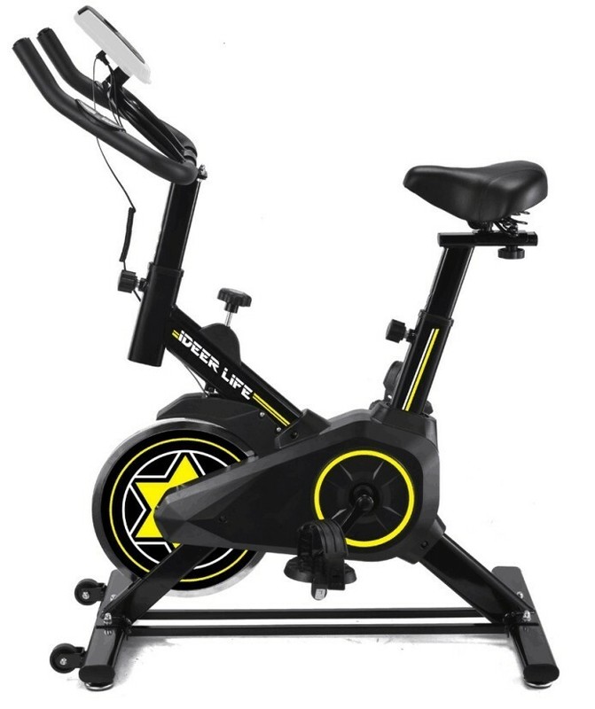 stationary bike with monitor